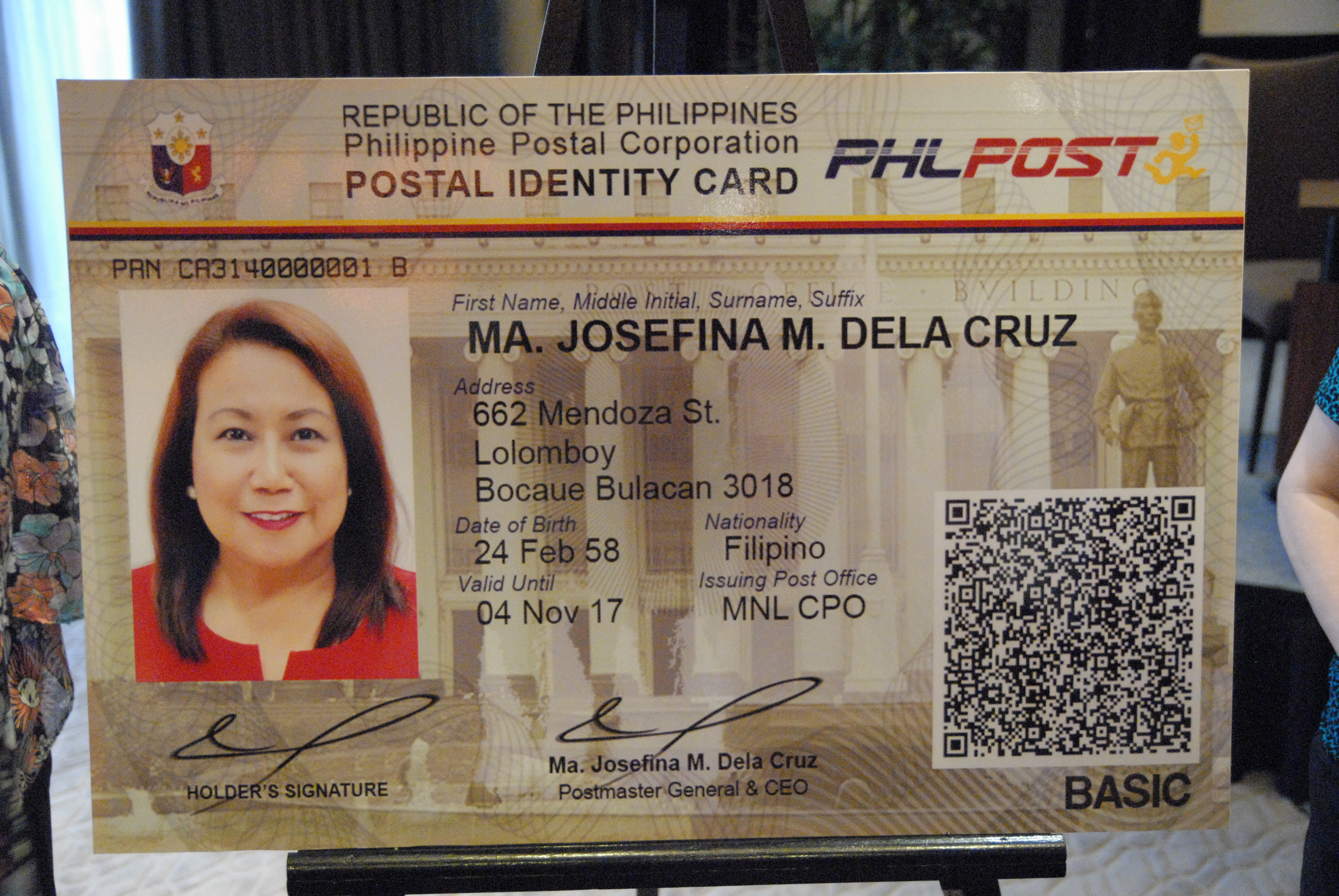 Post id ru. Philippines ID. Identity Card Philippines. National ID Philippines. Документы Филиппин.